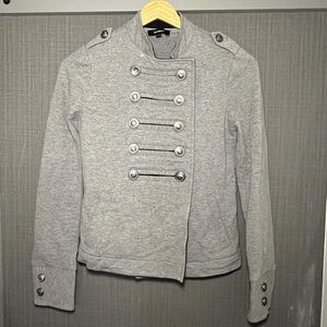 Express Military Style sweatshirt jacket Women’s size S